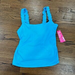 NWT Lilly Pulitzer Lucine Bra Tank UPF 50+ - size L